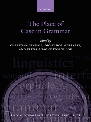 cover image of The Place of Case in Grammar